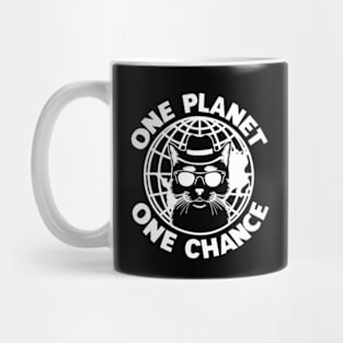 One Planet One Chance Mother Earth Day Mug